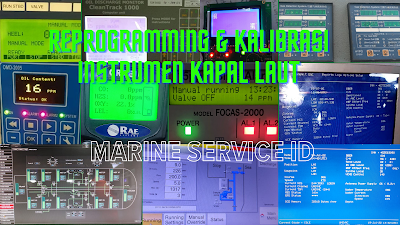 repair,troubleshoot,reprogramming & kalibrasi instrumen kapal laut indonesia