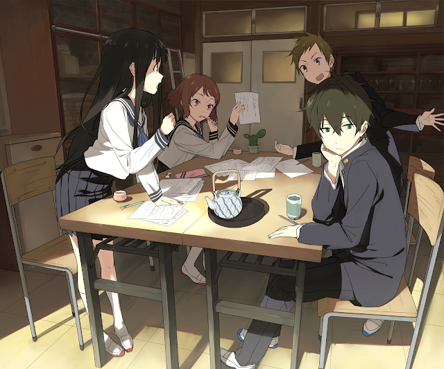 Segera Hadir di Indonesia! Novel Hyouka Karya Honobu Yonezawa