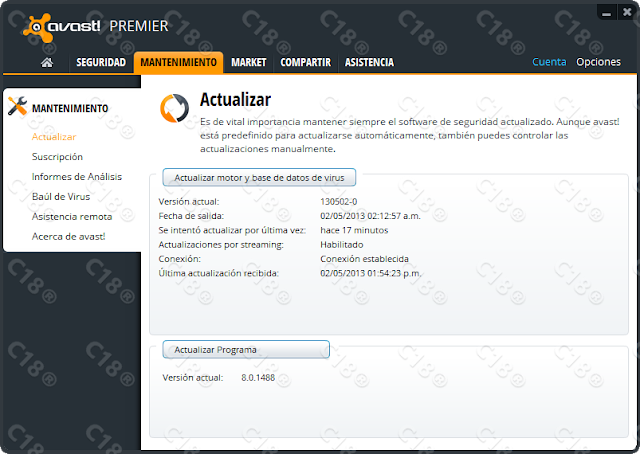 Descargar Avast! Internet Security / Premier 8.0.1488.286 Final ...