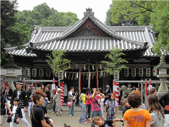 2009年（21年度） 久世地区だんじり祭り 野々宮神社宮入 ＜大阪 堺市＞