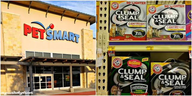 ARM & HAMMER CLUMP & SEAL cat litter can be conveniently purchased from you local PetSmart store.