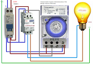 CABLEADO DE CONTACTOR Y TEMPORIZADOR ELECTRONICO