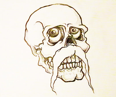 Skull 65 Tattoo flash skull Big joe 