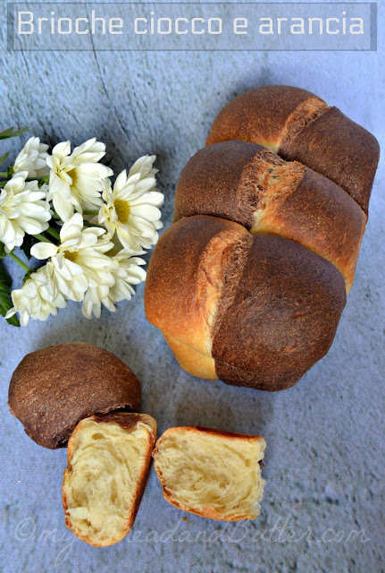 BRIOCHE AL CIOCCOLATO E ARANCIA