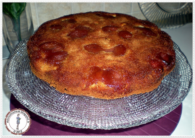 Torta rovesciata con albicocche 