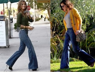 Model Flare Jeans