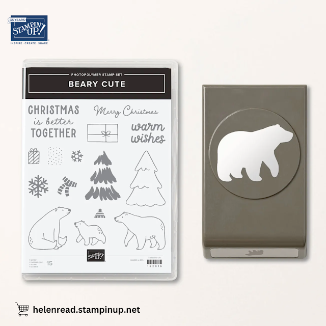 Stampin Up UK Beary Christmas Last Chance