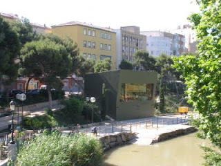 quiosco El Corazón Verde Canal Imperial de Aragón Zaragoza