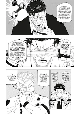 Yuji, Yuta y Maki atacan a Sukuna en el clímax de Jujutsu Kaisen vol. 28