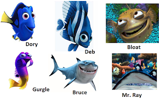 Finding Nemo Characters