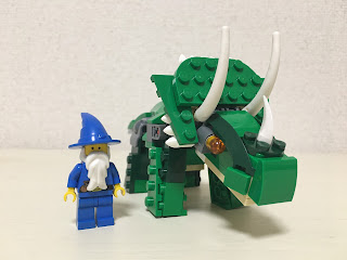 LEGO 31058 クリエイター　ダイナソー　トリケラトプス　レビュー