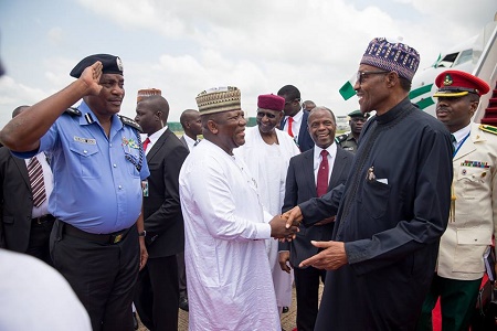 Photos: Buhari Arrives Abuja from 70th UN General Assembly in New York