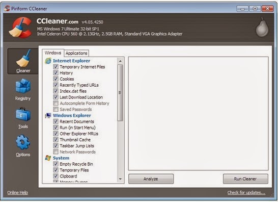 Free Download CCleaner 4.05 Buisnies Edition 01