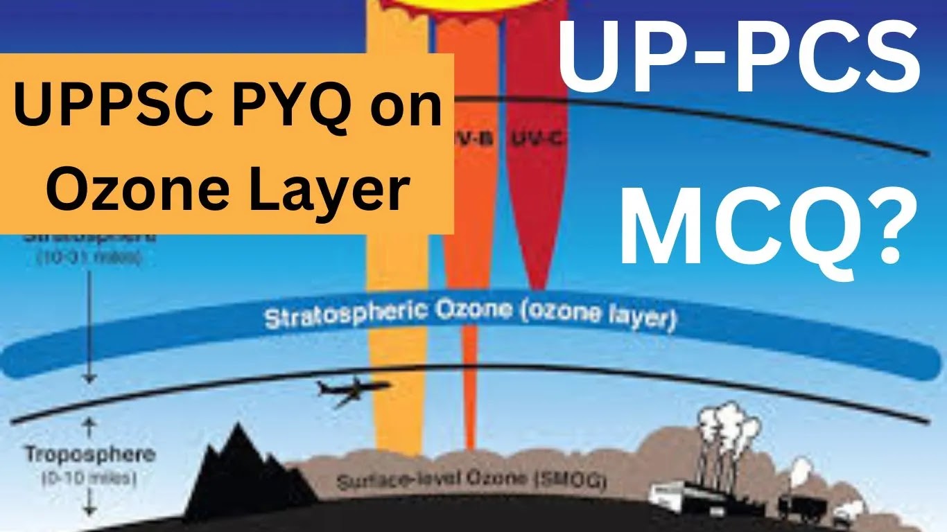 MCQ on Ozone Layer