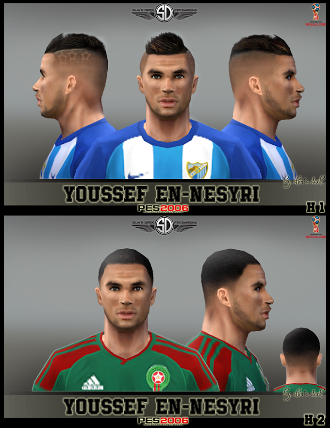 Face Youssef En-Nesyri | Málaga CF | By Slim's Dark