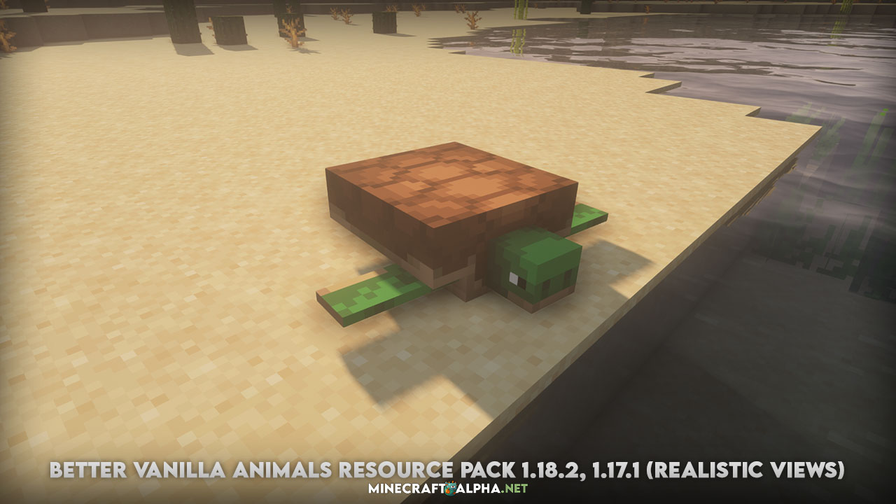 Better Vanilla Animals Resource Pack 1.18.2, 1.17.1 (Realistic Views)