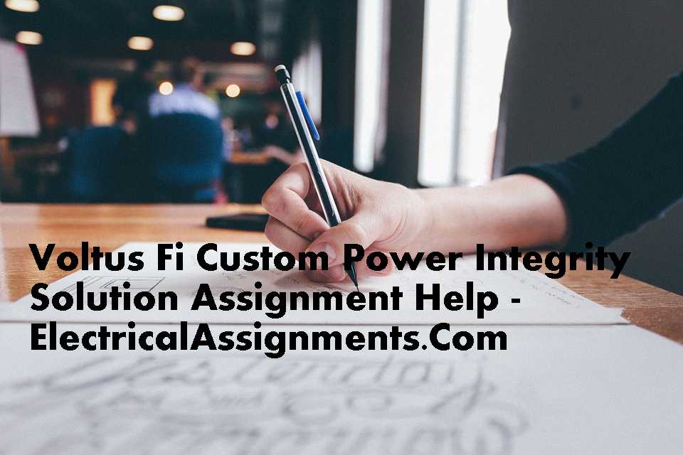 Electric Powers Assignment Help