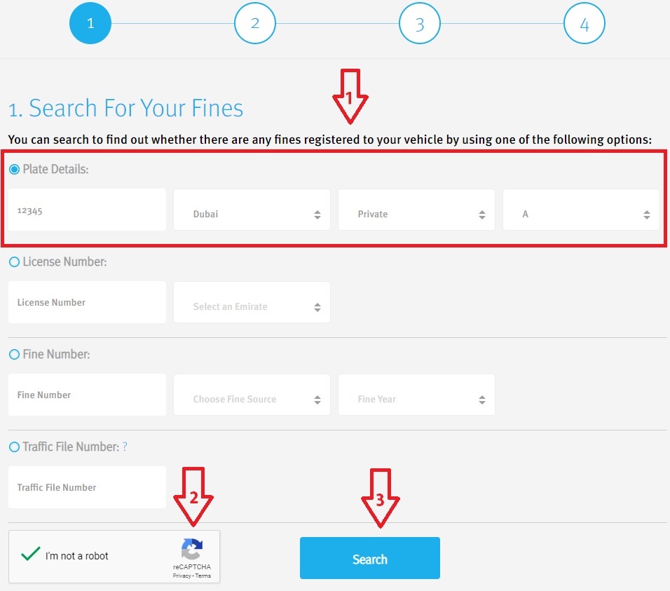 Rta Fines How To Check And Pay Dubai Police Fines In 2 Minutes Uae Labours
