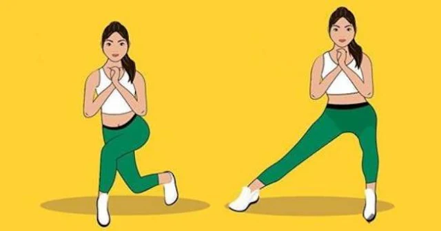 Curved lunges