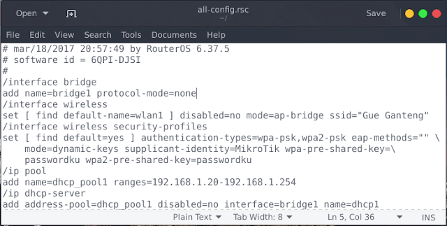 Cara Export dan Import Konfigurasi Router Mikrotik Cara Export dan Import Konfigurasi Mikrotik