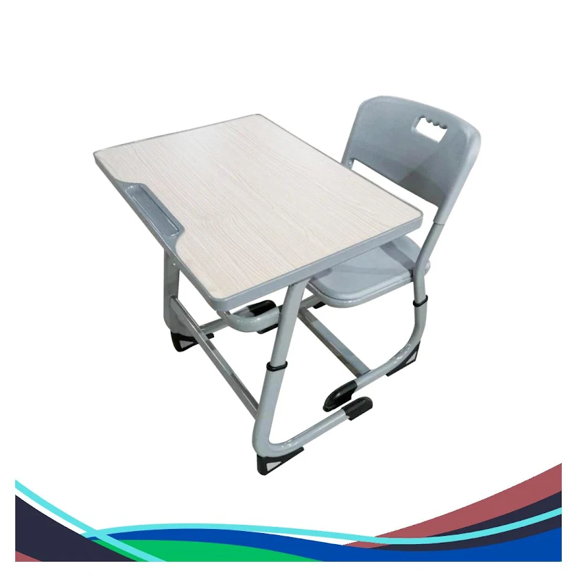 Meja Kelas Sekolah Ergonomis Mudah Perawatan Awet Dipasang 06 Halla LLY