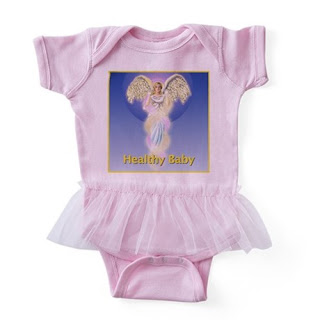 Healthy Baby Angel baby tutu bodysuit