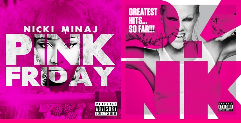 nicki minaj pink friday album back cover. hot pink friday nicki minaj