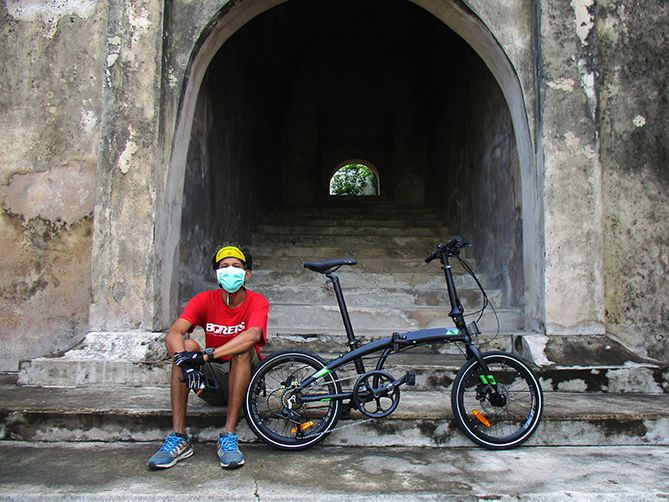 Gedong Ledoksari di kawasan Tamansari