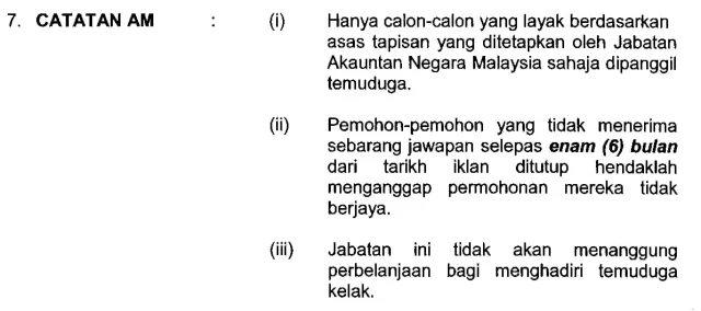 Jawatan Kosong Jabatan Akauntan Negara Malaysia (JANM) Mei 2019