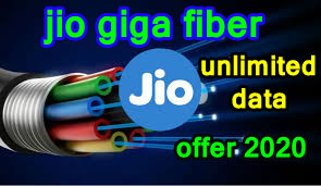 jio Giga fiber unlimited data