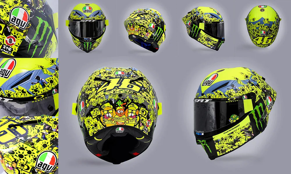 Helm Valentino rossi