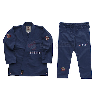 Navy Blue  Academy  Pearl Weave BJJ GI