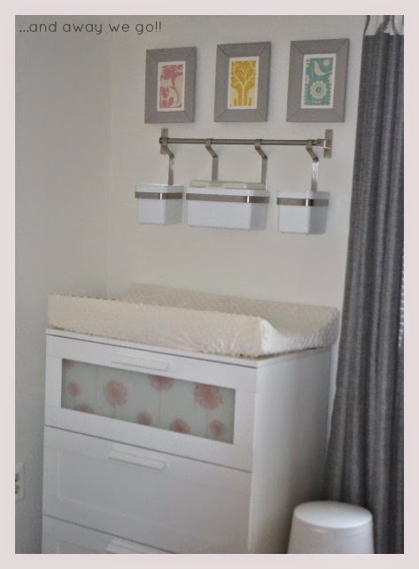 And away we go!: A dresser/change table for Baby Girl 