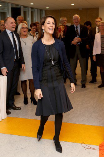 Princess Marie of Denmark attended opening of Hospital