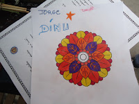 MANDALA HECHO POR UNO DE LOS CHICOS