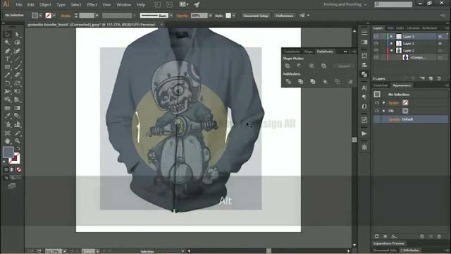 Download Template Jaket Gratis Langsung Sedot