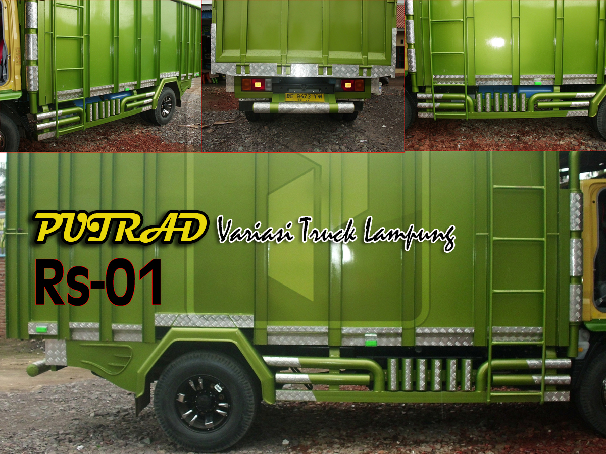 PUTRAD Variasi Truck Lampung Ram Samping Full Set Truck