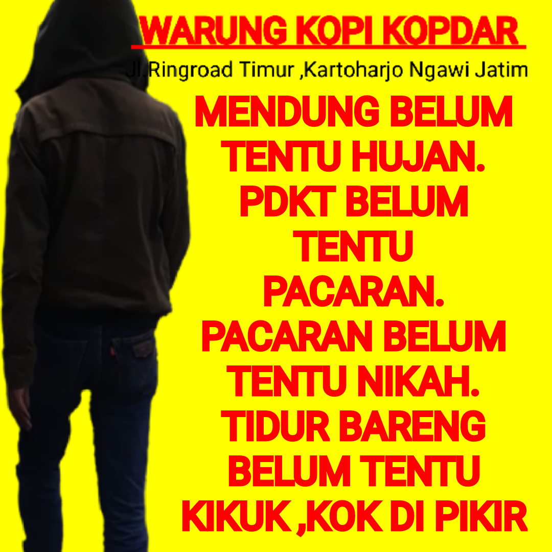 Gambar Kata Lucu Tentang Kopi DP BBM Lucu Untuk Hari Ini