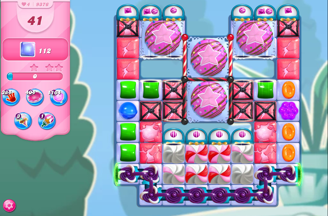 Candy Crush Saga level 9376