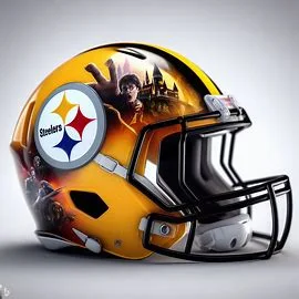 Pittsburgh Steelers Harry Potter Concept Helmet
