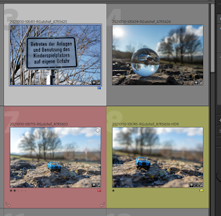 Lightroom Bildauswahl