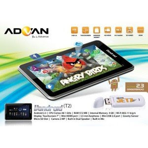 HARGA ADVAN VANDROID T2V