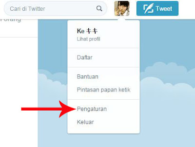 Cara Memasang Background Twitter