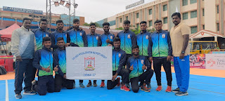 South zone Inter University Kabaddi match Bengaluru 2022