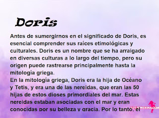 significado del nombre Doris