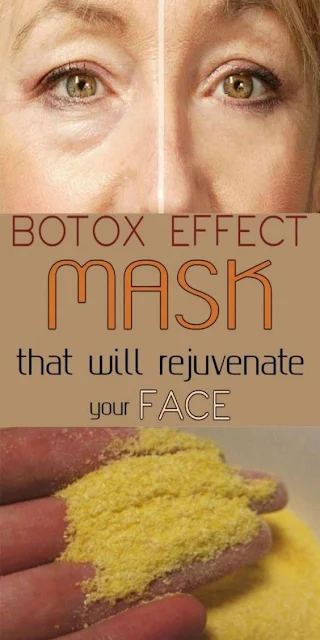 Botox effect mask that will rejuvenate your face