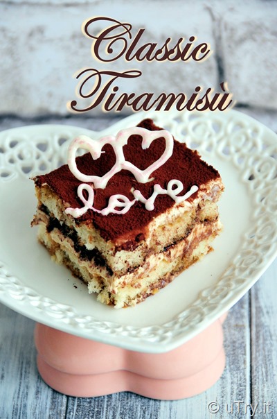 Classic Tiramisù – For Valentine’s Day  http://uTry.it
