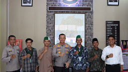 Kapolres Aceh Barat Terima Audiensi HMI