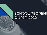  SCHOOL REOPENING ON 16.11.2020 - நவம்பர் 16ந்தேதி முதல் பள்ளி, கல்லூரிகள் திறக்கப்படும். 9,10,11,12 வகுப்புகள் மட்டும் செயல்படும் தமிழ் நாடு அரசு அறிவிப்பு.