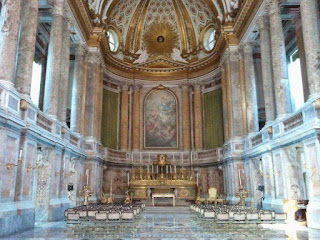 La reggia di Caserta cappella